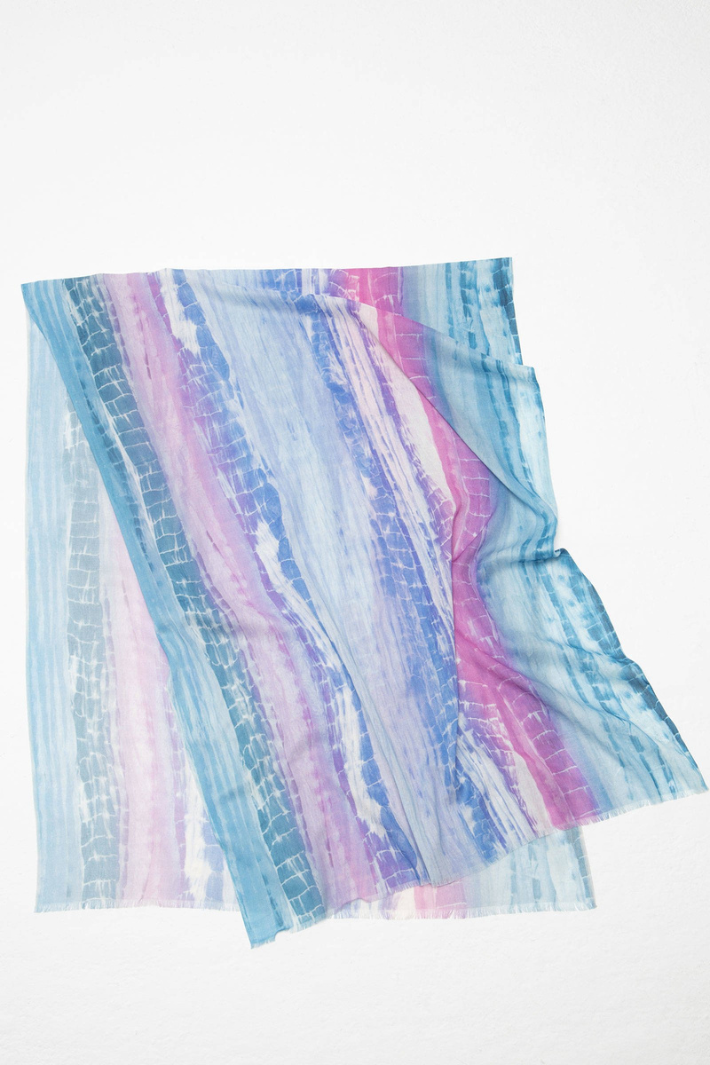Lekki szal w print