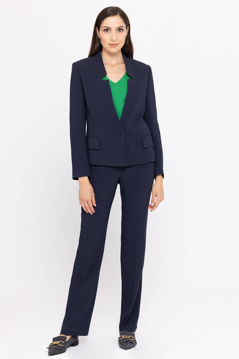 ZESTAW OFFICE LOOK W ODCIENIACH GRANATU