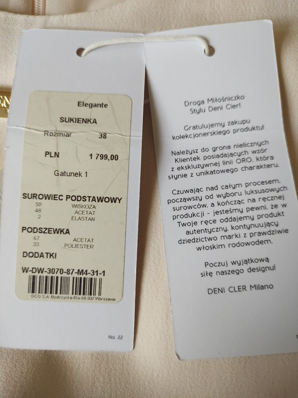 Sukienka Elegante