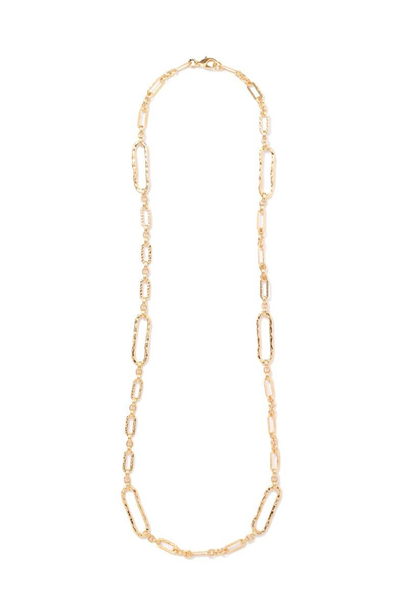 Naszyjnik z eliptycznych ogniwek