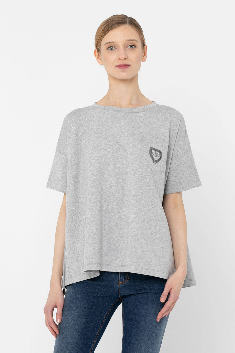 Asymetryczny t-shirt