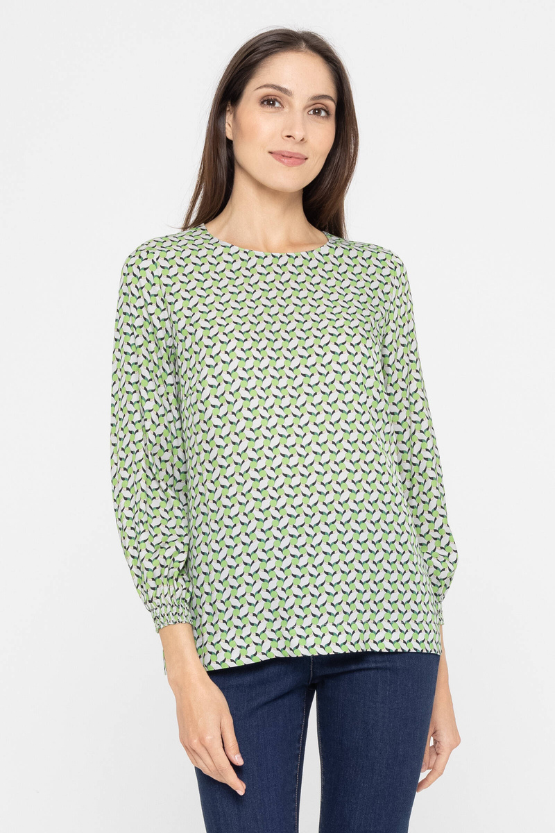 ZESTAW OFFICE LOOK W ODCIENIACH ZIELENI I GRANATU